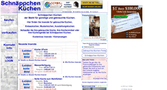 Desktop Screenshot of gebrauchtkuechen.de